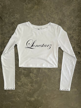 Load image into Gallery viewer, LZ Long Sleeve Crop Top
